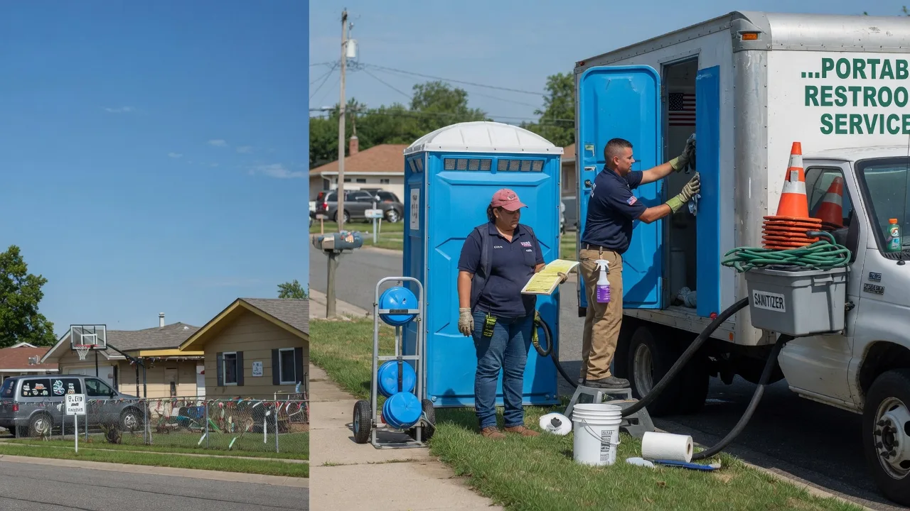 Portable Toilet Rental in West, TX near me